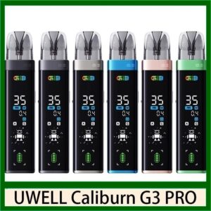 UWELL Caliburn G3 PRO 咖哩棒電子煙主機 | 註油式小煙主機 | 全屏UI設計 | 智能功率調節